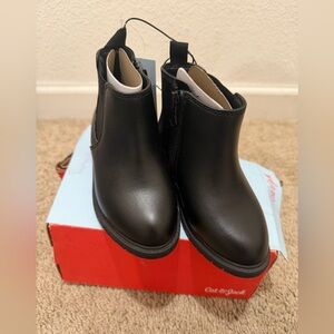 “New”Cat & Jack “Baby” Black Kids Boots size7